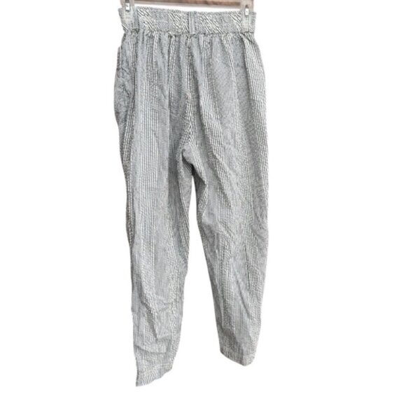 Free People Make A Stand Blue and White Striped Pant XS - Picture 7 of 10